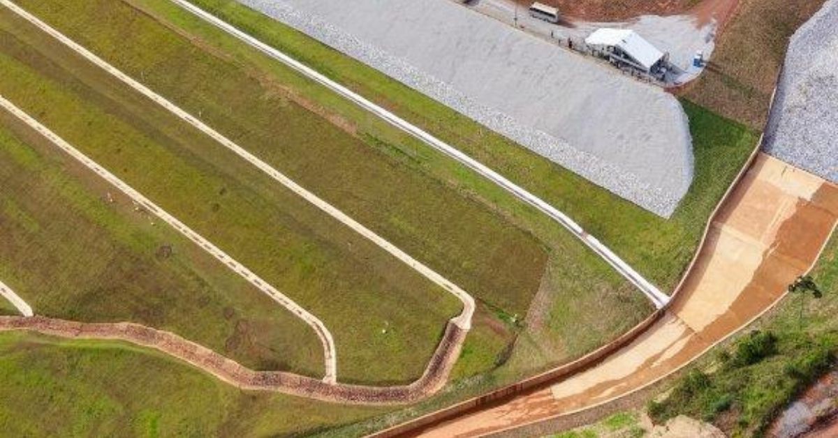 AngloGold Ashanti conclui a obra de descaracterização de barragem em Santa Bárbara