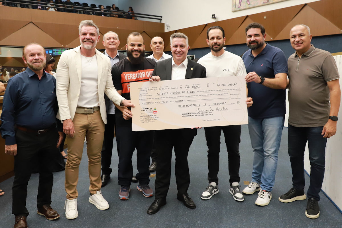 Câmara de BH devolve R$ 138 milhões aos cofres da prefeitura