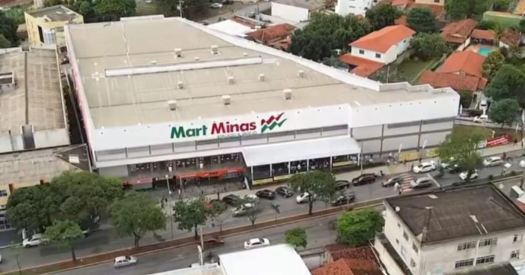 Loja da rede Mart Minas em Ribeirão das Neves, Minas Gerais.
