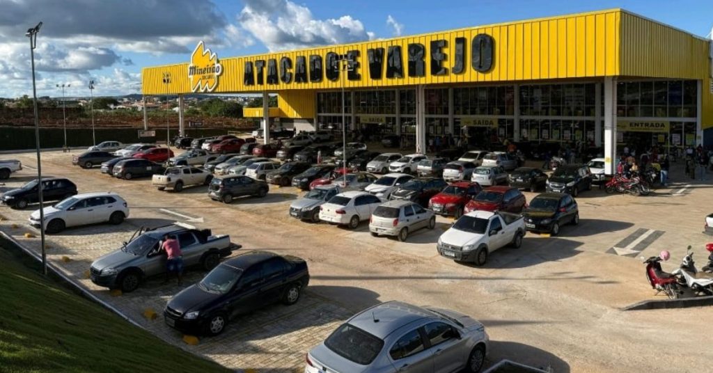 Loja da rede Mineirão Atacarejo em Euclides da Cunha, na Bahia.