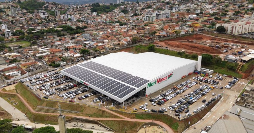Loja da rede Mart Minas em Belo Horizonte, Minas Gerais.