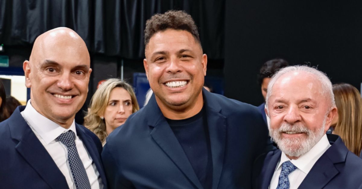 Alexandre de Moraes, Ronaldo "Fenômeno" e Lula