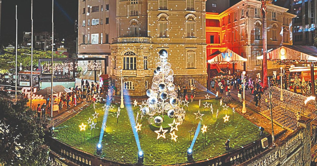 Programação natalina na rua Sapucaí vai até dia 23