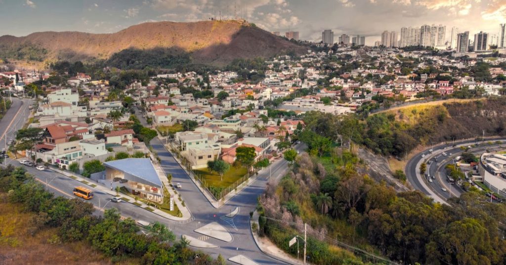 Projeto 3D do Portal Belvedere em Belo Horizonte, Minas Gerais.