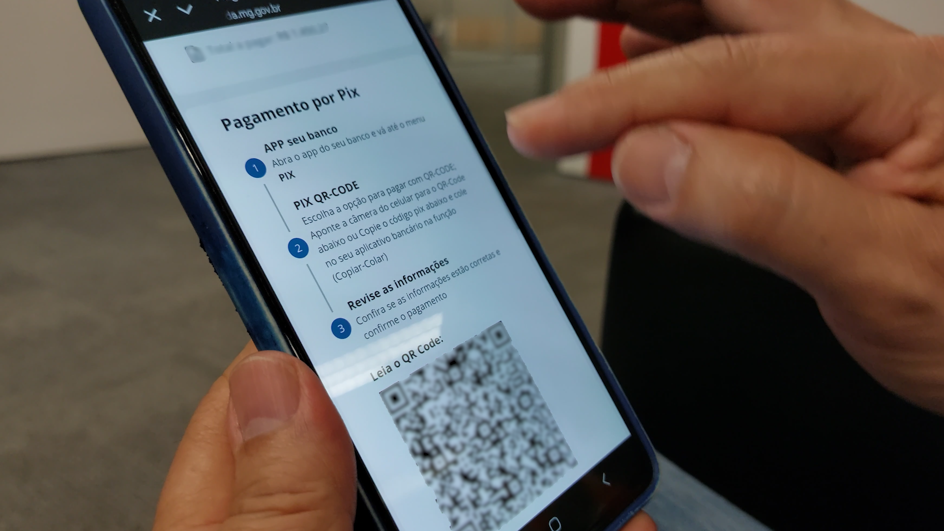 Governo do Estado consolida Pix como forma de pagamento de taxas e impostos