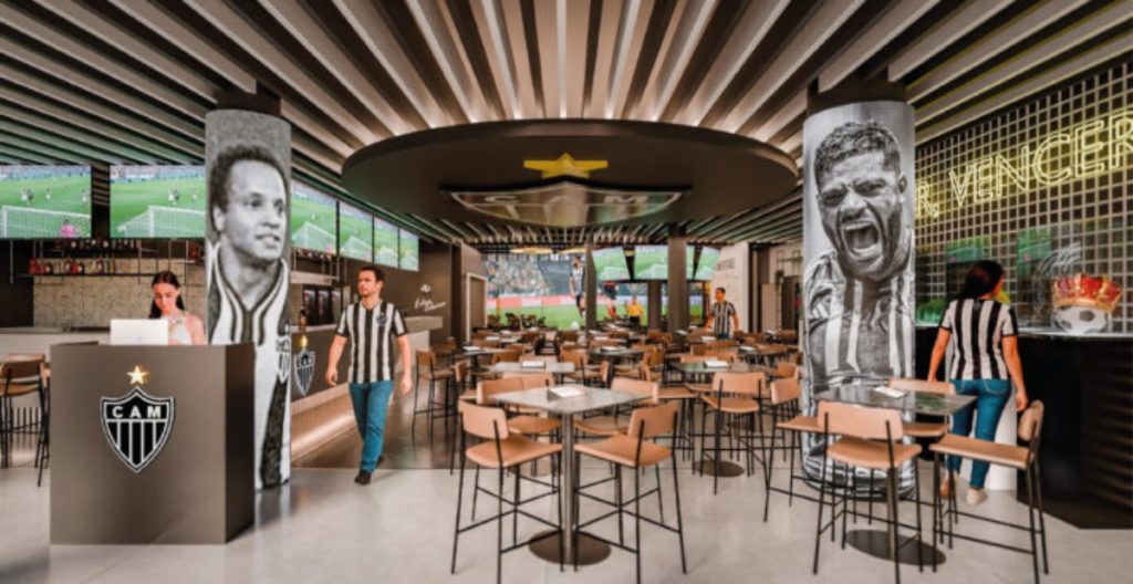 Sede de Lourdes terá bar temático do Galo