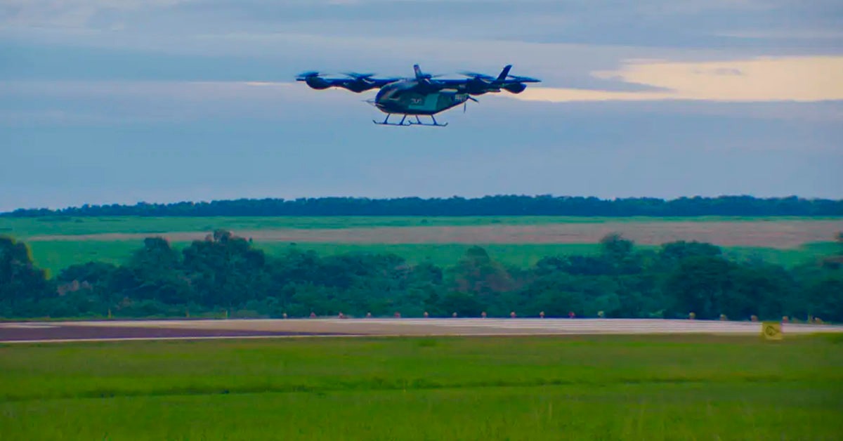 Carro voador: Eve atinge US$ 1,2 bi em financiamentos