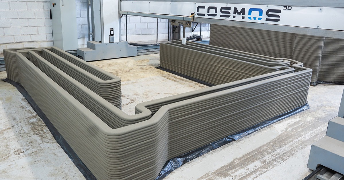 Mineira lança construções em concreto com impressora 3D