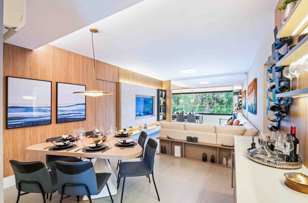 Apartamento virtual, feito com IA para demonstração ao cliente