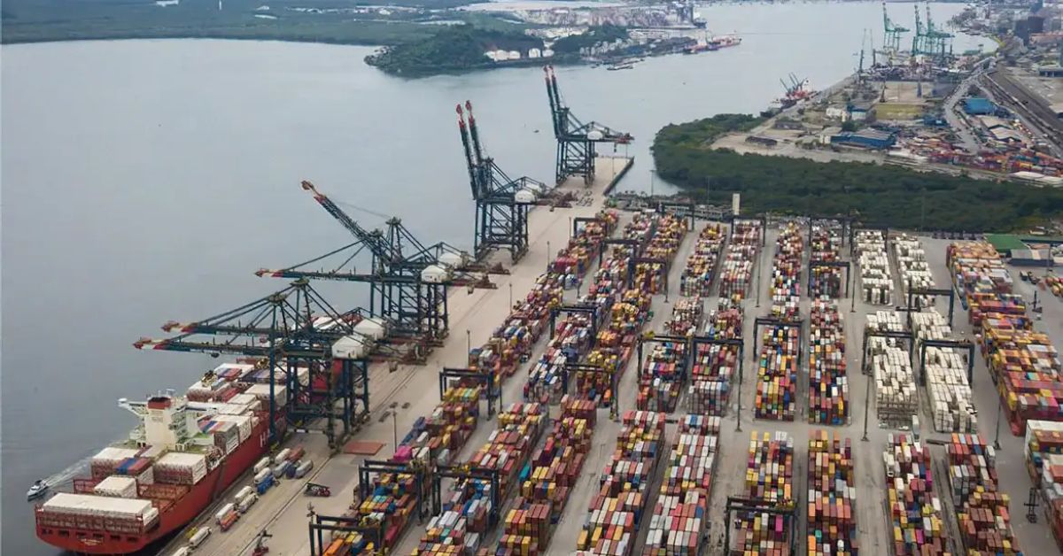Porto de Santos registrou em 2025 maior movimentação de sua história