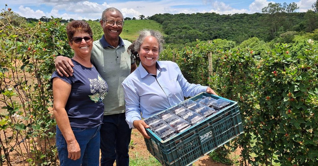 Sebastião dos Santos e família