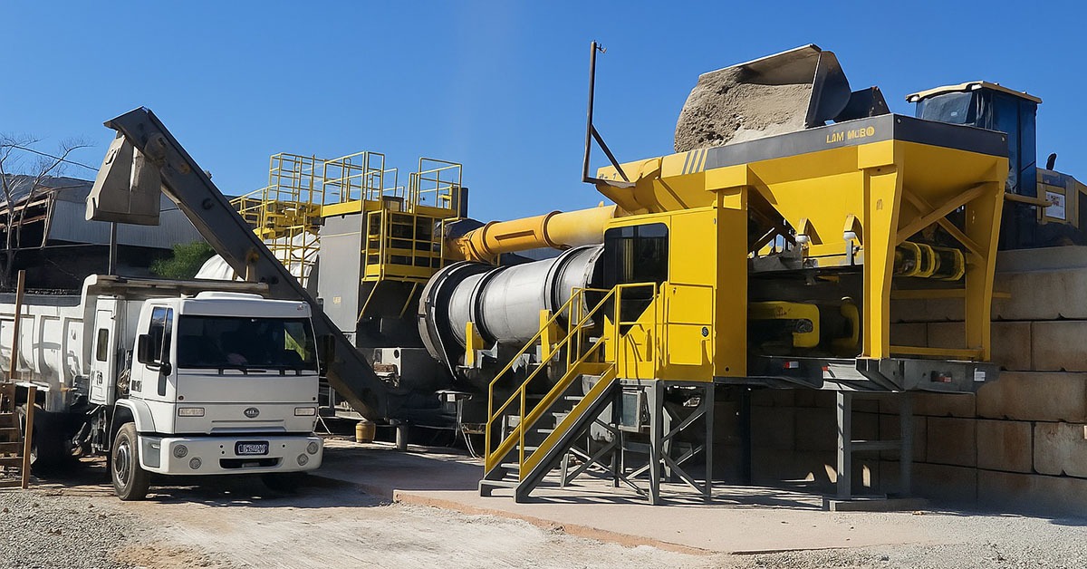 Sinarco investe R$ 3 milhões em usina de asfalto em Nova Lima