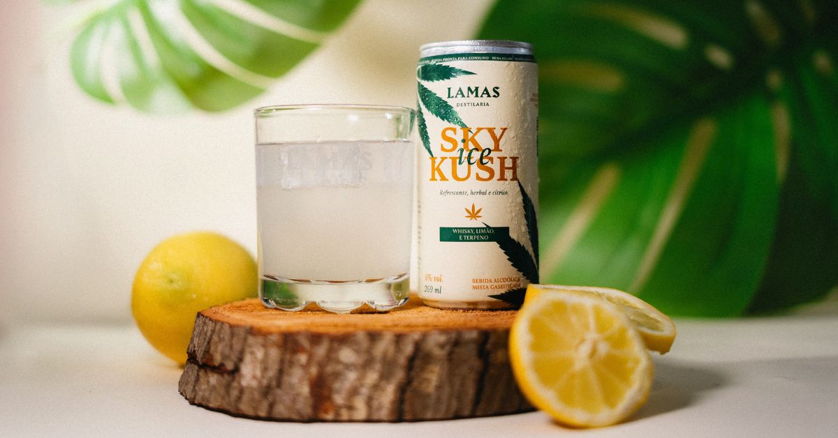 Lamas lança bebida RTD com terpenos da ‘cannabis’ para o Carnaval de BH; conheça o Sky Kush Ice