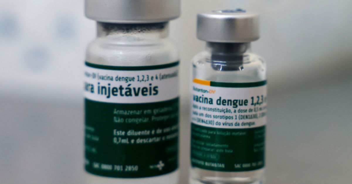 Minas inicia imunização contra a dengue com vacina 100% nacional, de dose única, em Nova Lima