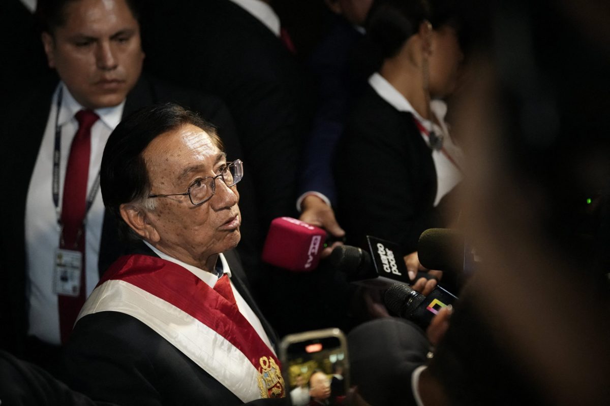 Peru nomeia José Balcázar como presidente interino após Jerí ser destituído
