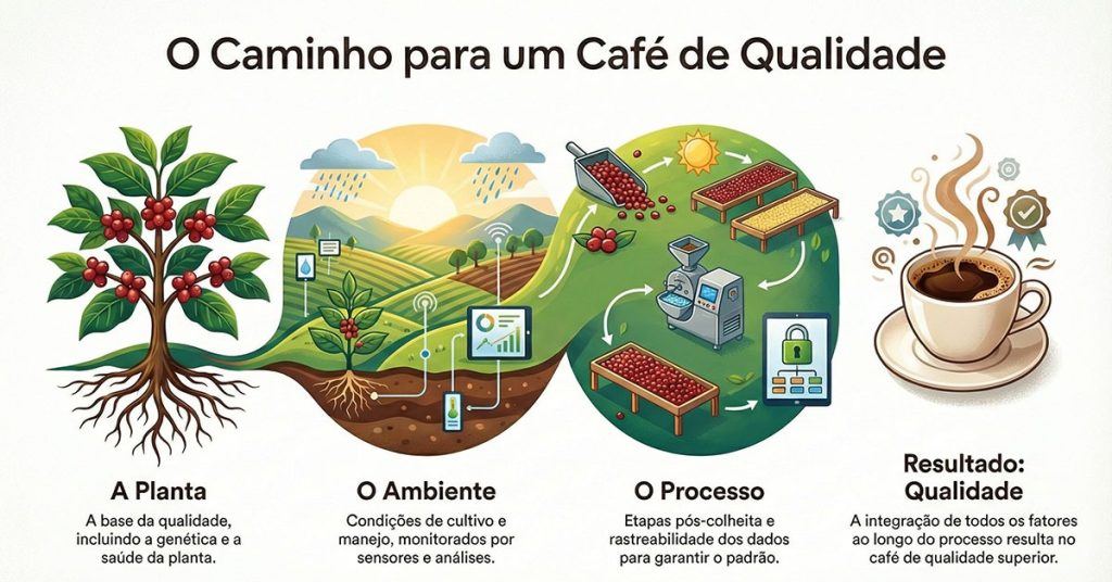 Arte sobre café de qualidade
