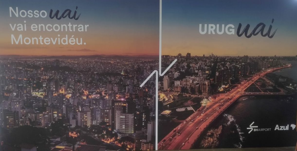 Ponte aérea BH-Montevidéu pode gerar oportunidades para empresários de Minas