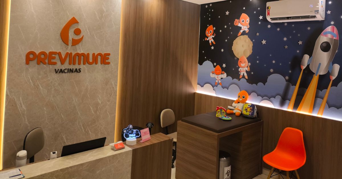 Clinica de vacinação da mineira Previmune.
