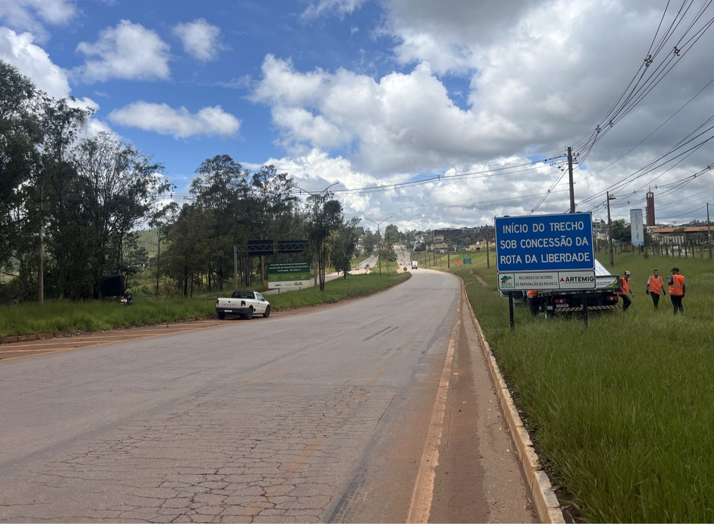 Concessionária assume trecho Ouro Preto – Mariana e inicia operação de lote rodoviário em Minas Gerais