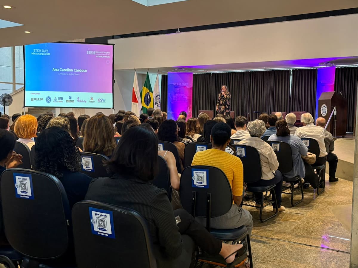 STEM Day MG reforça protagonismo feminino nas áreas exatas em Belo Horizonte