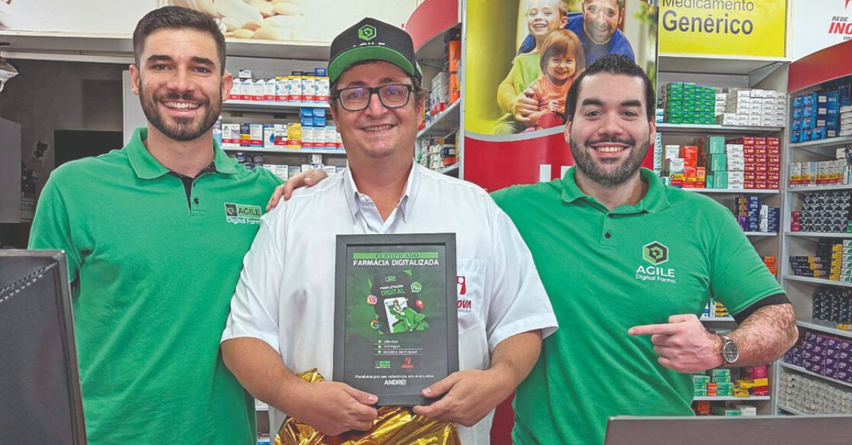 Agile impulsiona o crescimento de farmácias com panfletagem digital