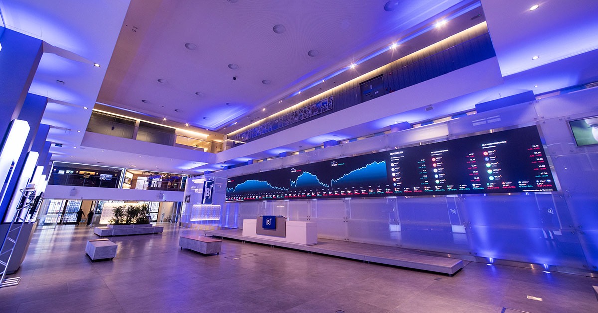 Bolsa brasileira registra alta no volume negociado em fevereiro