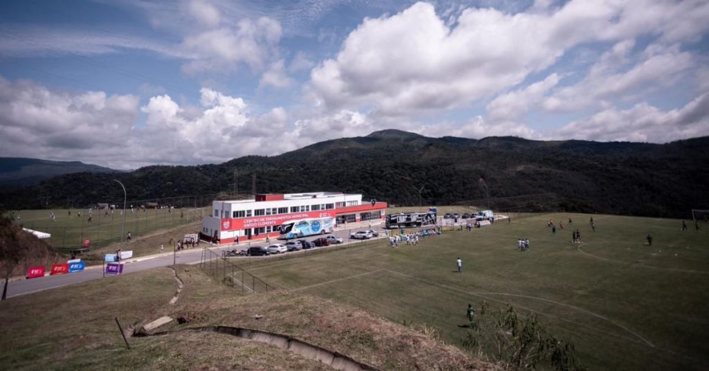 Centro de Treinamento Anísio Clemente, do Villa Nova Futebol Clube, em Nova Lima, Minas Gerais.