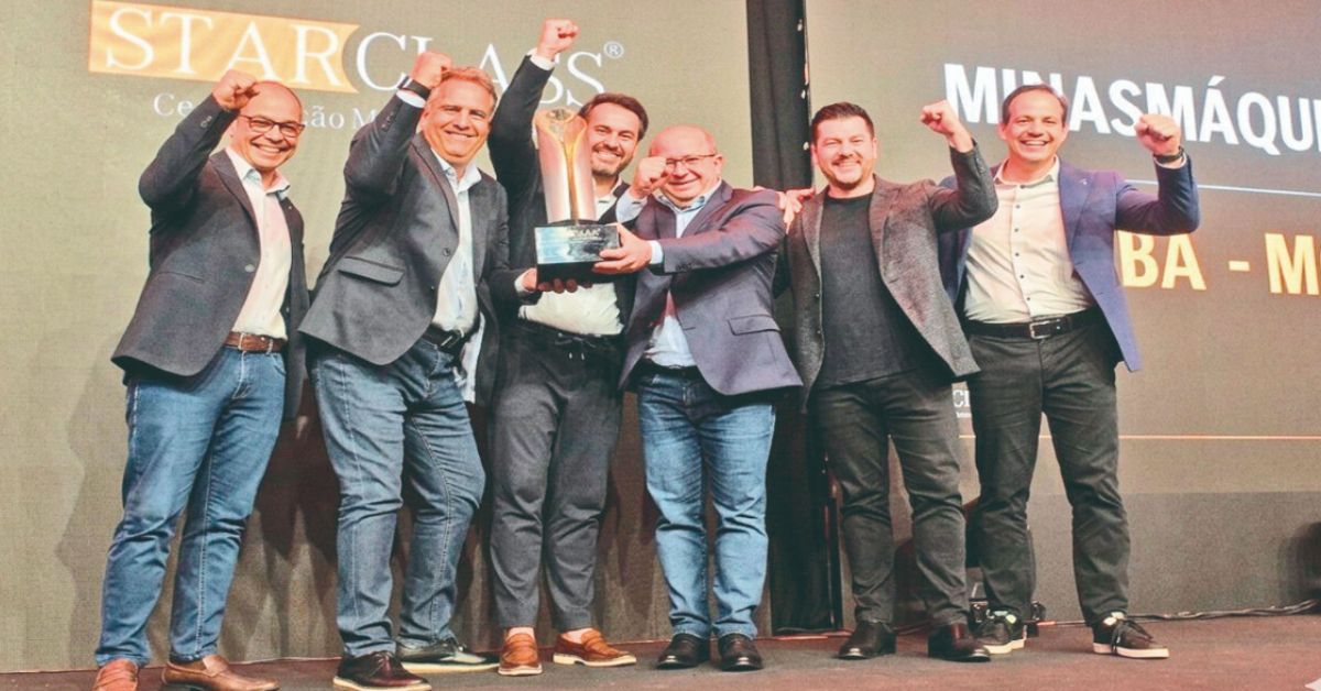 Minasmáquinas é eleita melhor concessionária Mercedes-Benz do Brasil