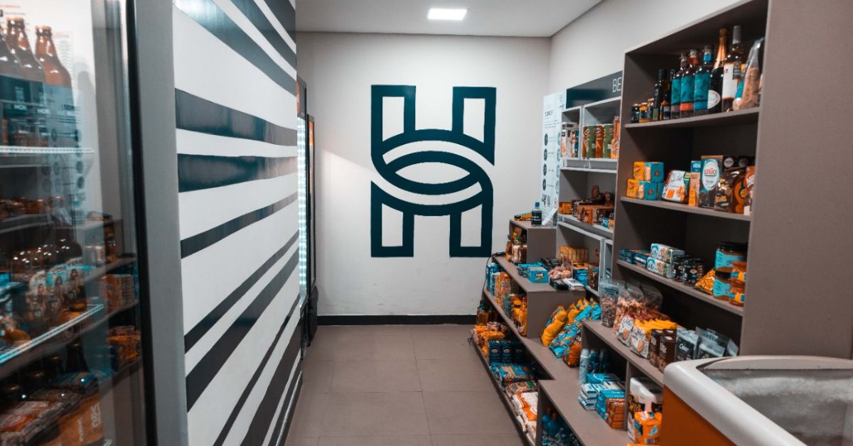 Minimercado autônomo da rede mineira Be Honest.