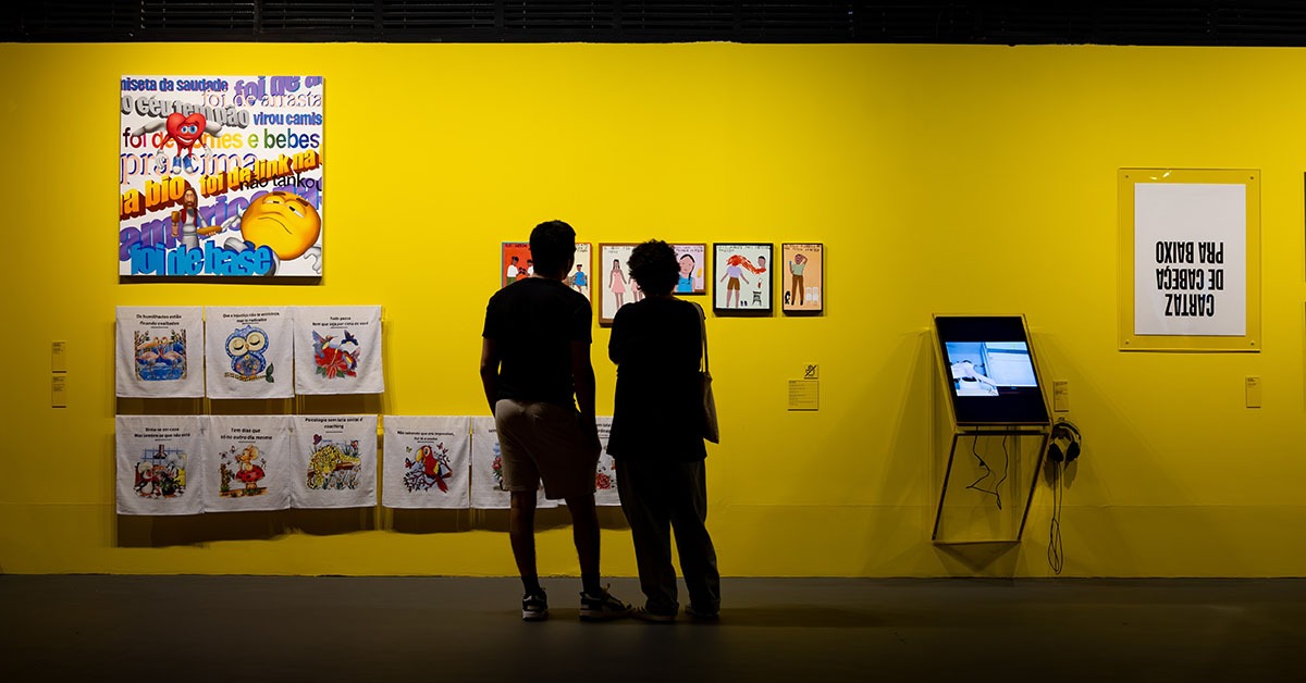 Mostra sobre cultura dos memes estreia no CCBB BH com 800 itens