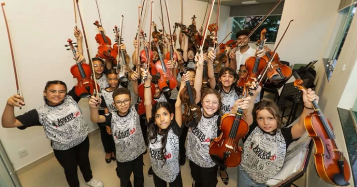 Orquestra Jovem das Gerais ganha nova estrutura e expande atuação