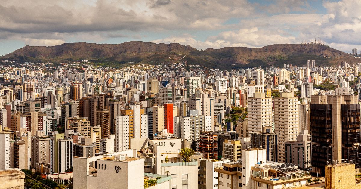 Prédios imóveis em Belo Horizonte, Minas Gerais.