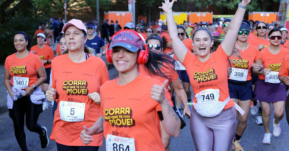 Circuito Encontro Delas chega à 29ª edição com corrida em Belo Horizonte