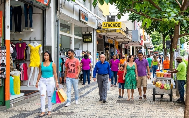 Movimentação no comércio de Belo Horizonte