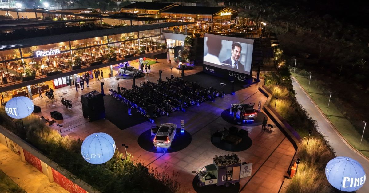 Cinema ao ar livre está de volta à capital mineira