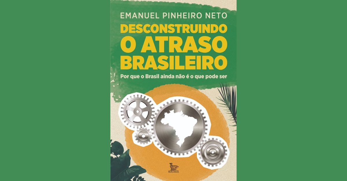 Livro do deputado Emanuelzinho atribui atraso brasileiro a projeto político das elites