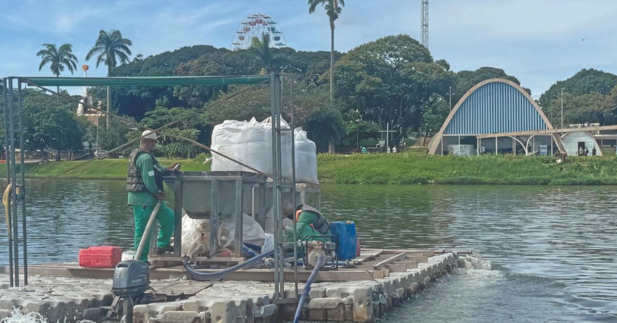 Monitoramento aponta avanço da qualidade da água na Lagoa da Pampulha
