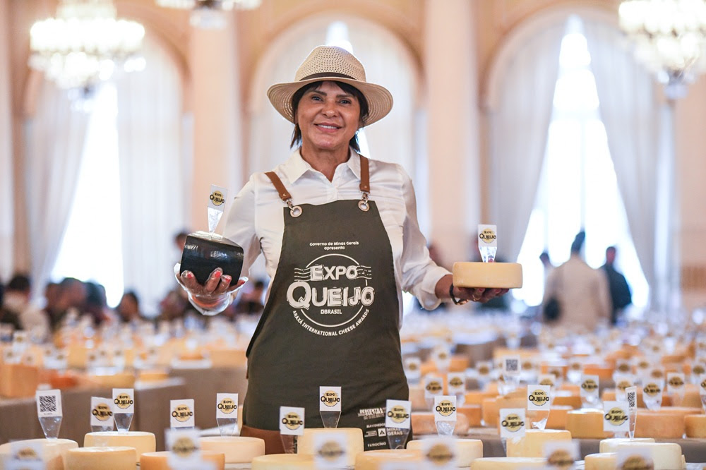 ExpoQueijo reúne produtores artesanais do Brasil e de mais de 20 países.