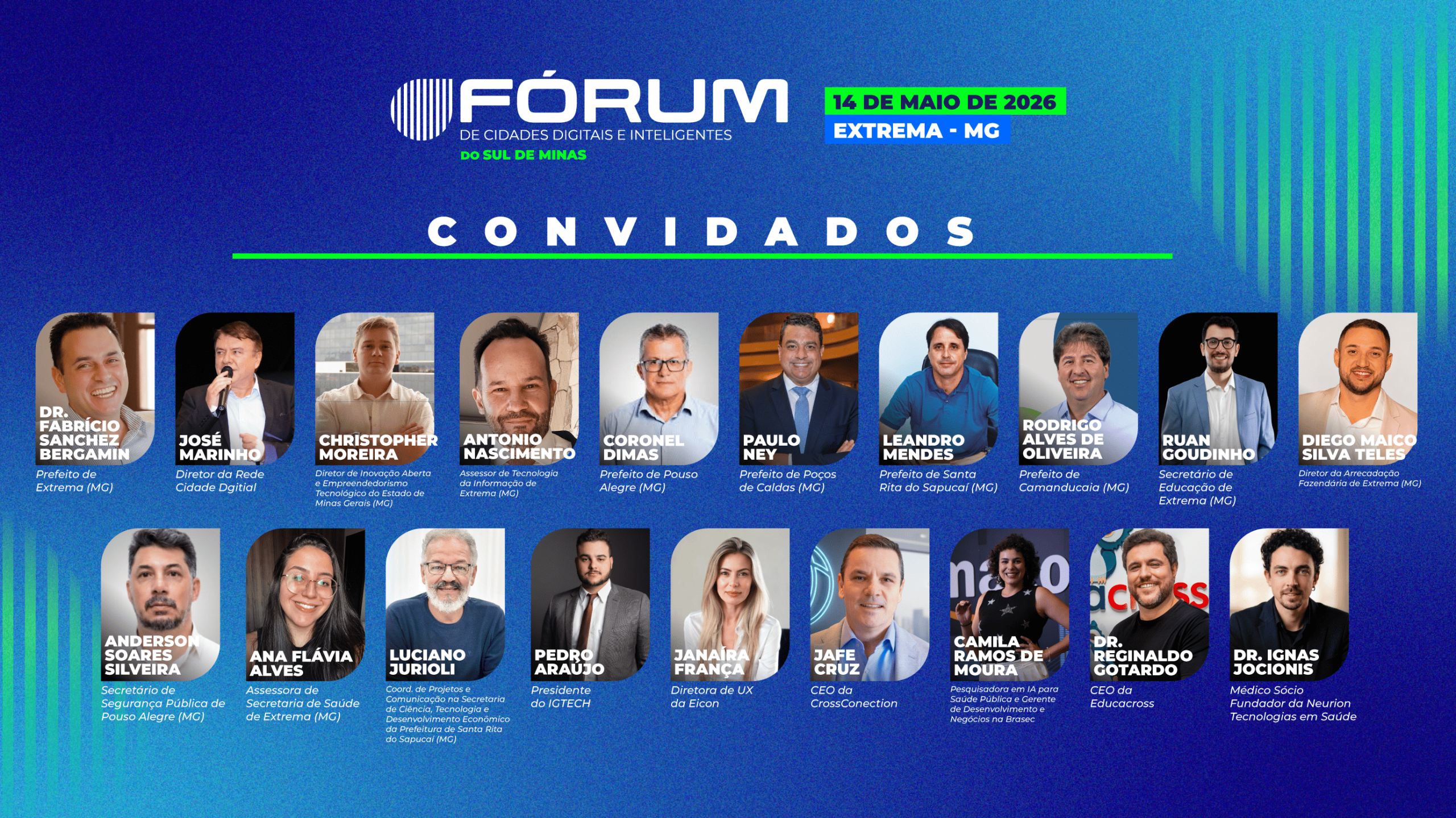 Extrema reúne mais de 40 prefeituras no Fórum de Cidades Digitais e Inteligentes nesta quinta-feira