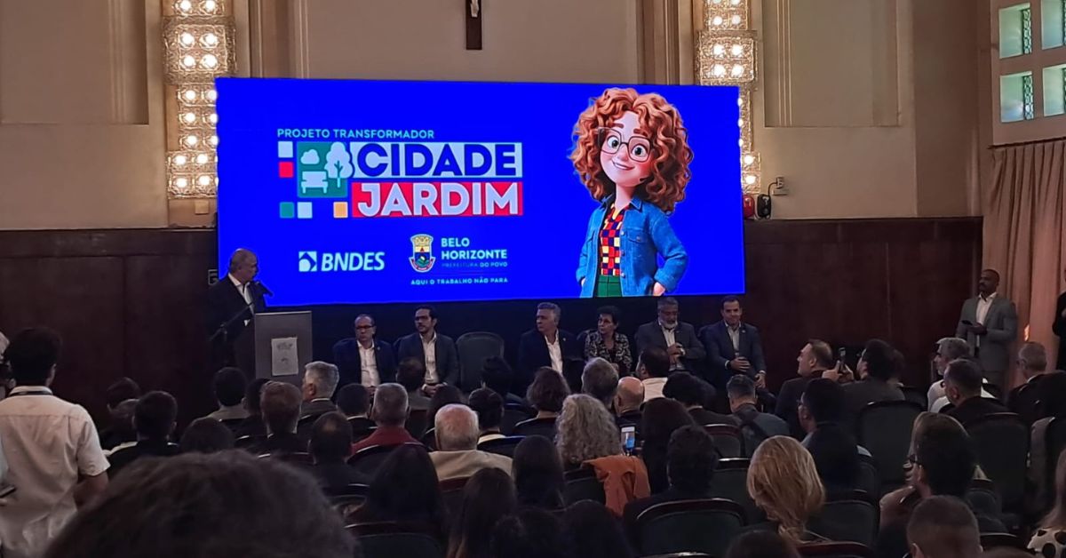 Apresentação do Projeto Transformador Cidade Jardim em Belo Horizonte.