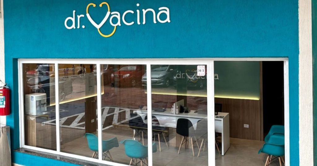 Clínica de vacinação da Dr. Vacina.