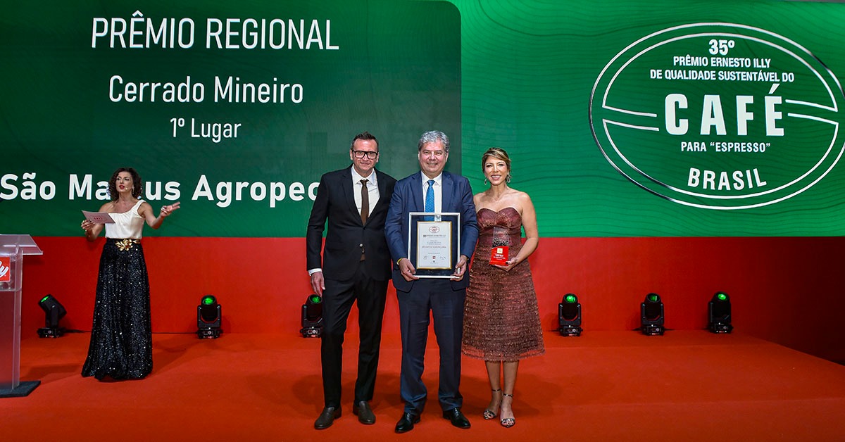 Fazenda São Mateus vence pela segunda vez prêmio Ernesto Illy no Cerrado Mineiro