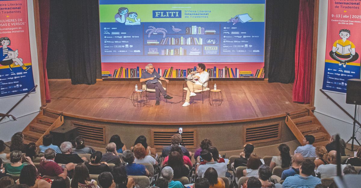 FLITI 2026 começa em Tiradentes com programação gratuita e nomes consagrados da literatura