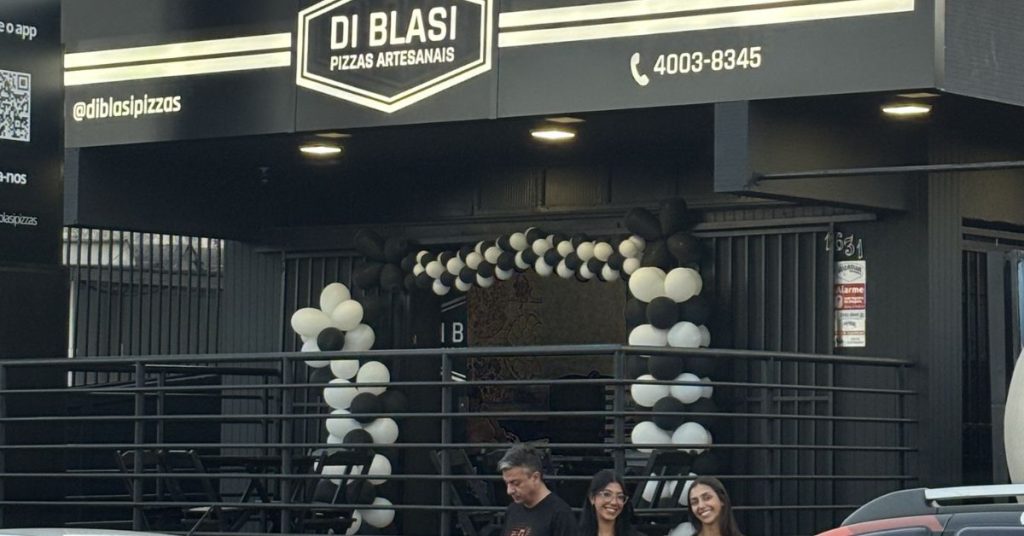 Pizzaria da rede Di Blasi Pizzas.