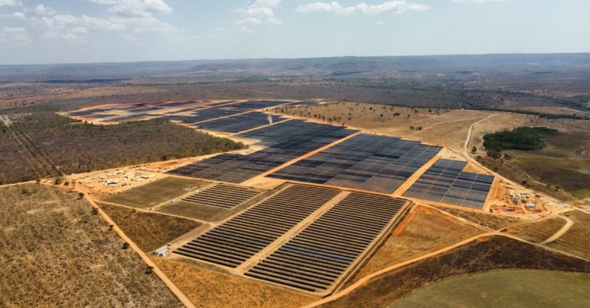 Planta fotovoltaica Grande Sertão II, da Matrix Energia.