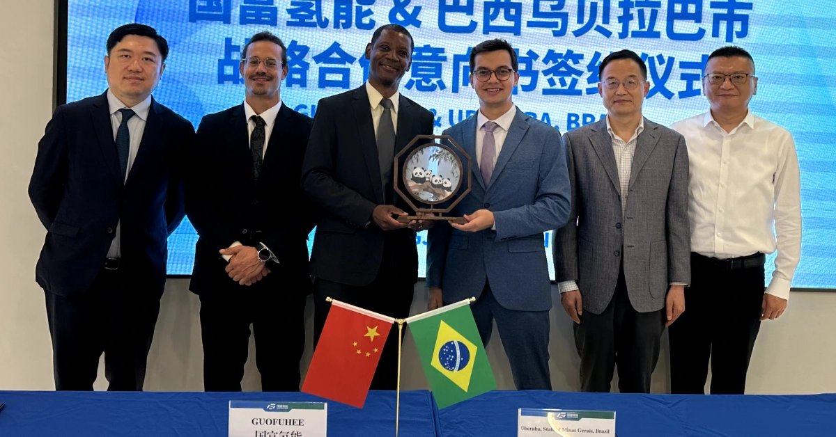 multinacional chinesa Guofuhee do hidrogênio verde investe R$ 202 milhões em Uberaba