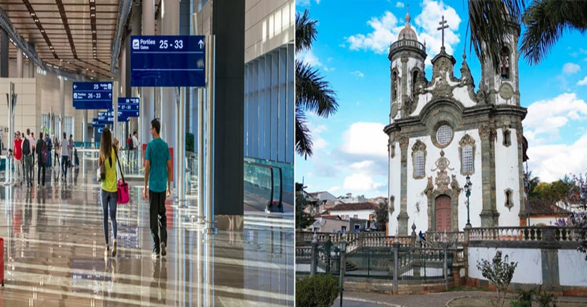 Minas Gerais ganha rota aérea entre Confins e São João del-Rei