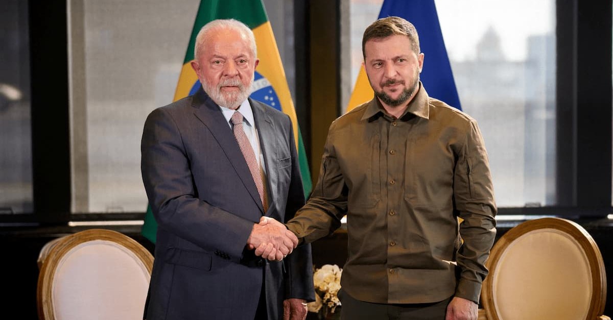 Ucrânia aceita proposta de Lula para trabalhar pela paz