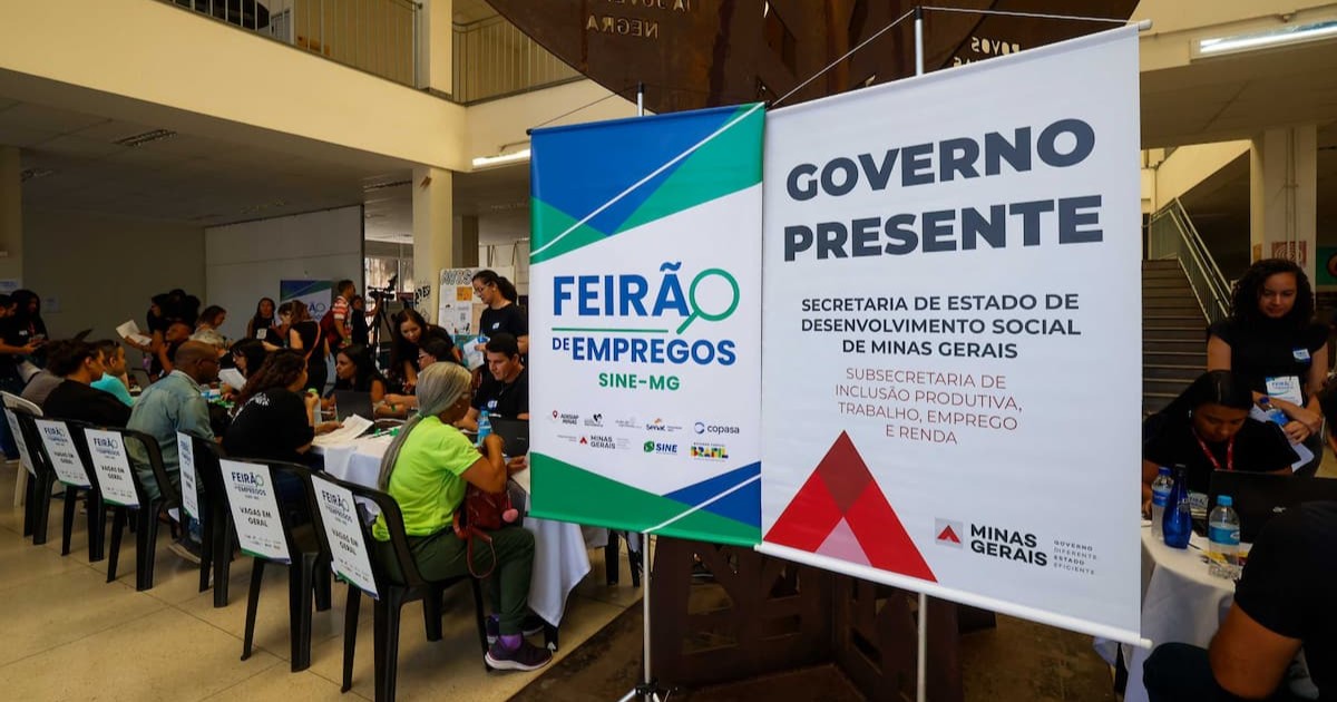 Feirão de Empregos: Governo de Minas promove evento com mais de 10 mil vagas e serviços gratuitos