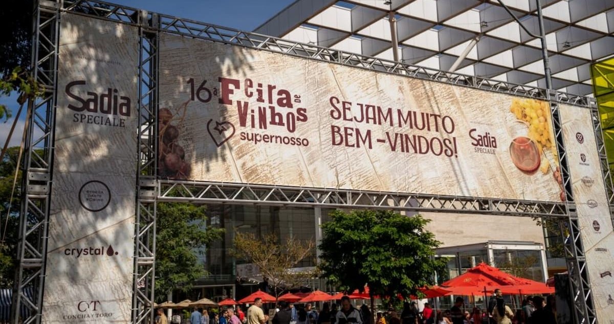 Supernosso promove Feira de Vinhos gratuita neste sábado (27) em Belo Horizonte